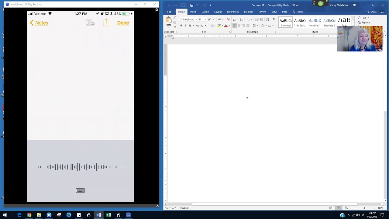 Demo - Dragon on PC and Dictate on iPhone
