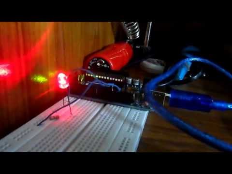 Morse Code Conversion through Serial Data Transmission on USB port of Arduino