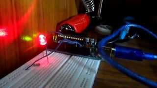 Morse Code Conversion through Serial Data Transmission on USB port of Arduino
