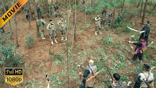 【特種兵電影】特種兵順利執行完突擊任務，結果剛進叢林就被獵人包圍，如何脫困！⚔️ 抗日 MMA | Kung Fu #抗日 #電影 #軍旅