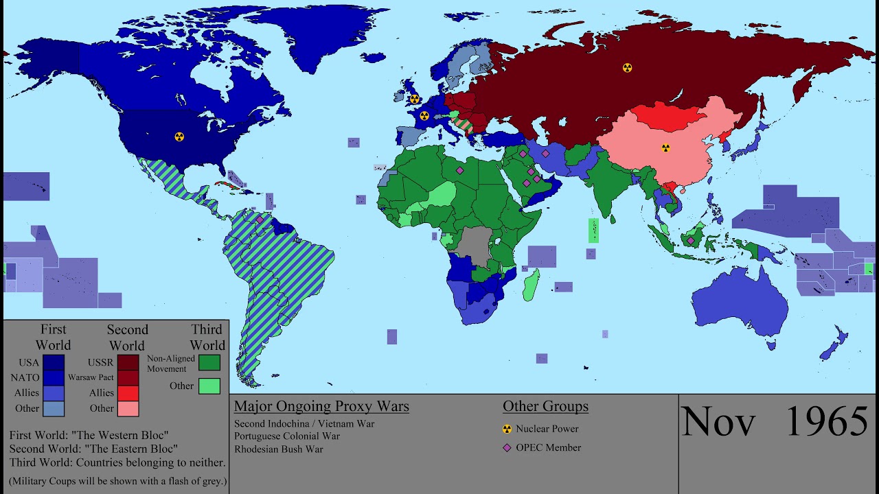 End Of Cold War Map