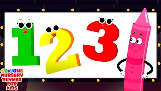 numbers song count from 1 to 10 learning video for children