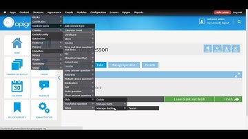 Opigno video app tutorial