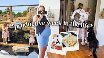 WEEKLY VLOG ☀️ | 28 weeks pregnant, decluttering, 3 y/o homeschool preschool + glucose test