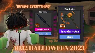 MM2 HALLOWEEN 2023, buying *ALL* items 🎃