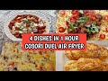 Make 4 dishes in one hour  casori duel zone airfryer