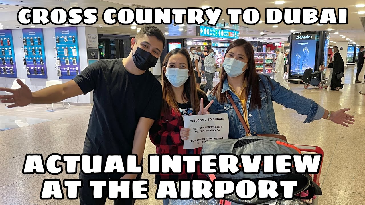 Cross Country to Dubai | KSA to DXB | Interview at The Airport | 15.10. ...