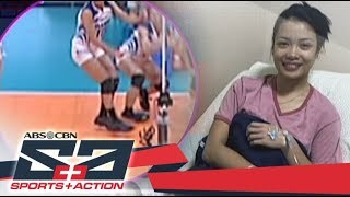 The Score AdU Lady Falcons Jema Galanza gives update about her injured right foot