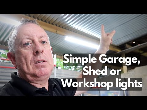 Video: Hvordan lage et lys i garasjen med egne hender?