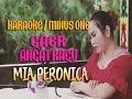KARAOKE MINUS ONE GAER ANGAT RAGU MIA PERONICA LAGU DAYAK 2020