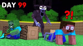 Herobrine vs The RAM in 99 Nights in The Forest - Minecraft Animation