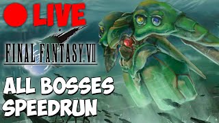 Final Fantasy 7 But Speedrunning All Bosses