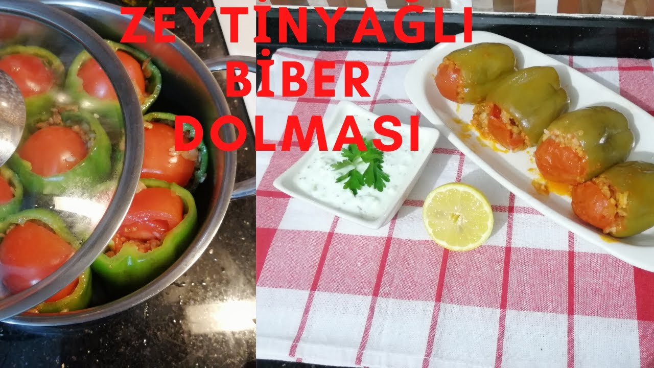 ZEYTİNYAĞLI BİBER DOLMASI NEFİS OLDU????❤✔ #PRATİK #DOLMA #PEPPER#FOODS#STUFFED PEPPERS ZEYTİNYAĞLI BİBER DOLMASI NEFİS OLDU????❤✔ #PRATİK #DOLMA #PEPPER#FOODS#STUFFED PEPPERS