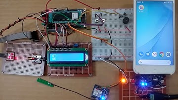 SIM800C GPRS security system demo