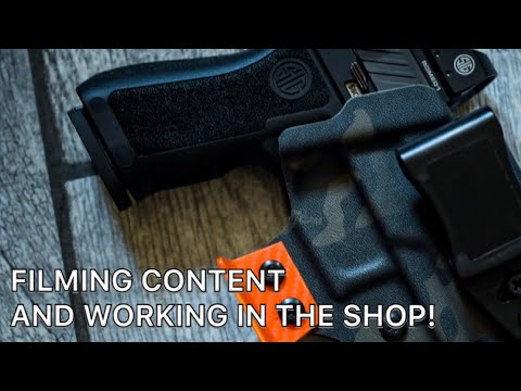 Filming Content & Working in the Shop!