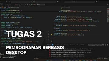 TUGAS 2 PEMROGRAMAN BERBASIS DESKTOP - UNIVERSITAS TERBUKA
