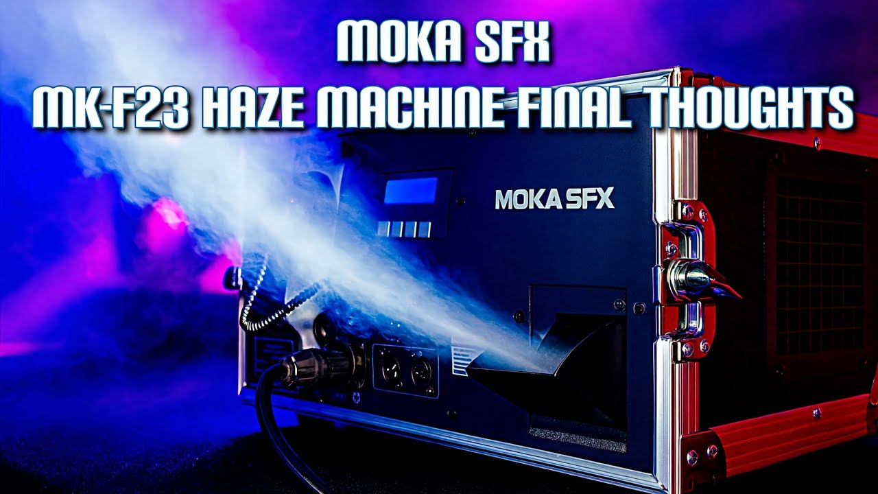 MOKA SFX MK‑F23 Review — The Truth About This “Silent” 1200W Haze