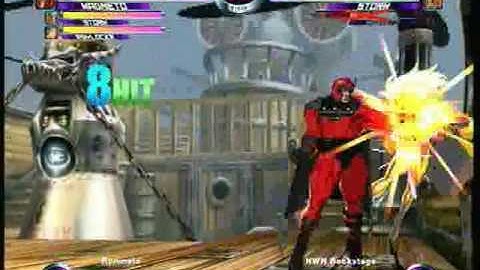 MvC2 Online (360): Brett (MSP) vs NWH Backstage (MSP) 26 .:3.1.10:.