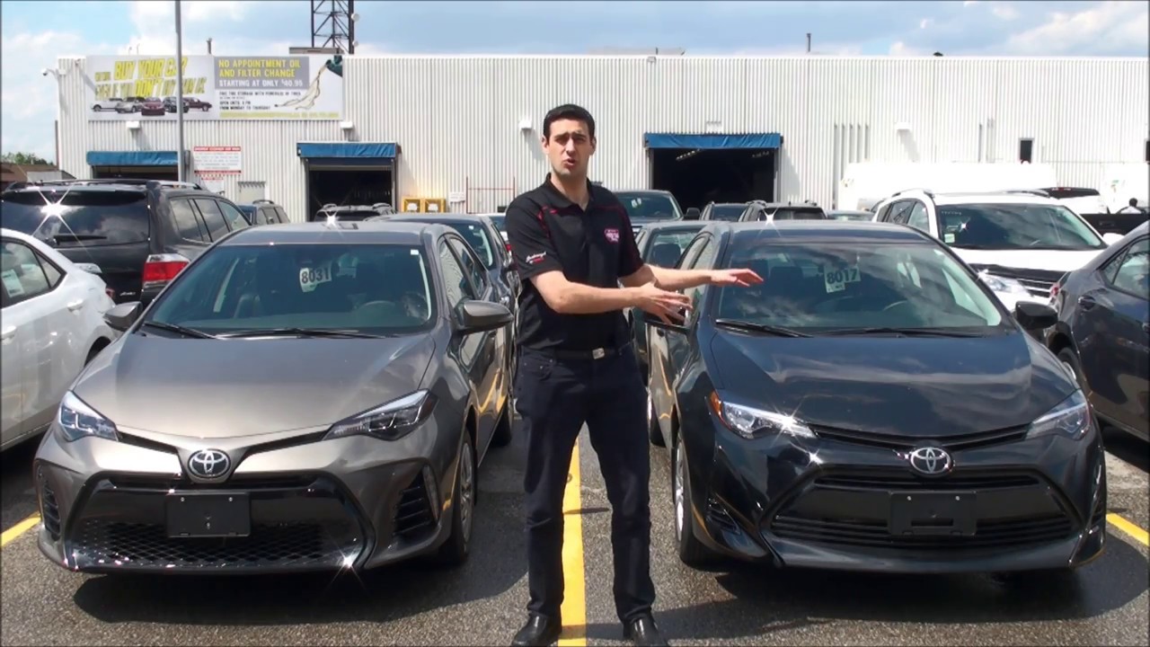 2017 Corolla LE vs. 2017 Corolla SE Video - YouTube