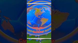 Canada- Qatar FIFA World Cup 2026 #fifaworldcup #sports #shorts #travel #short