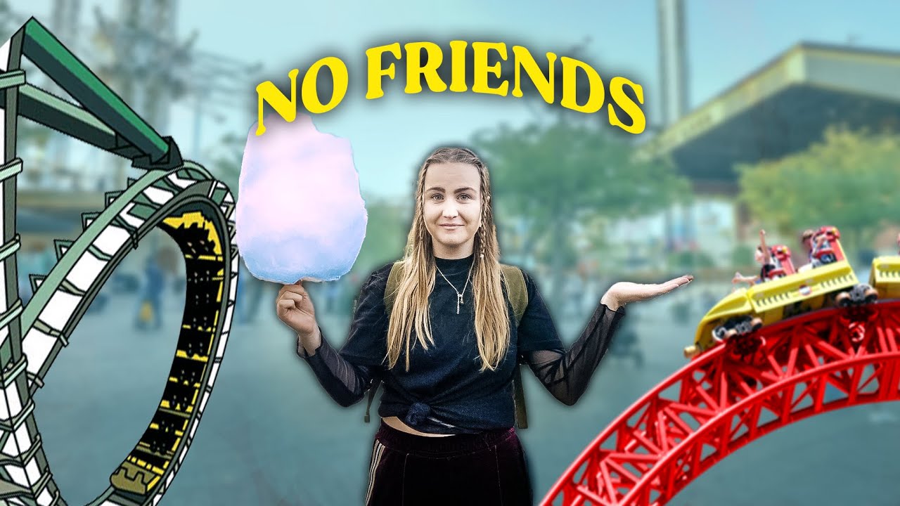 I went ALONE to a THEME PARK