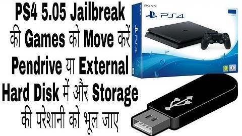 App2USB Ps4 Hindi | PS4 5.05 Games Play from USB Pendrive or USB Hard Disk