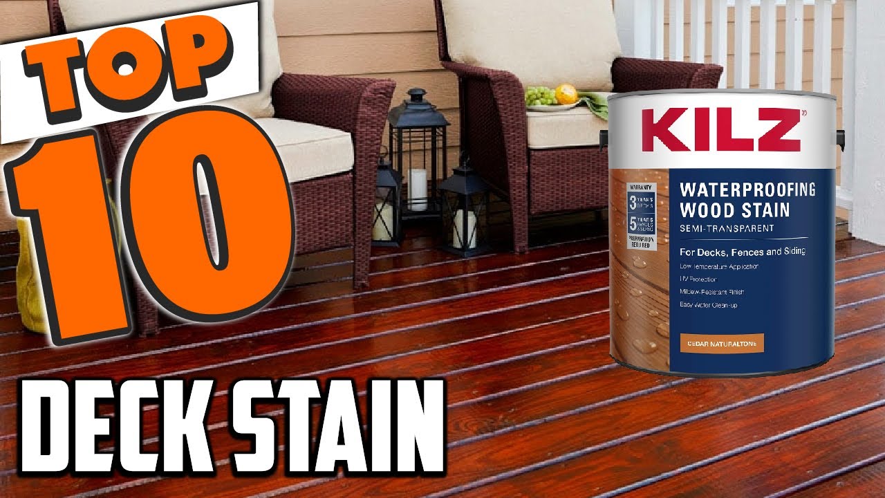 Best Deck Stain In 2024 Top 10 New Deck Stains Review YouTube