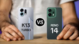Oppo K13 Turbo vs Oppo Reno 14 – Full Comparison ⚡