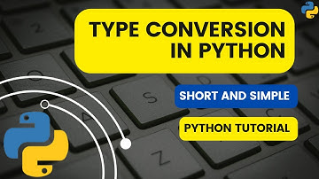 Type conversion in Python |  Python Tutorials | Python for beginners