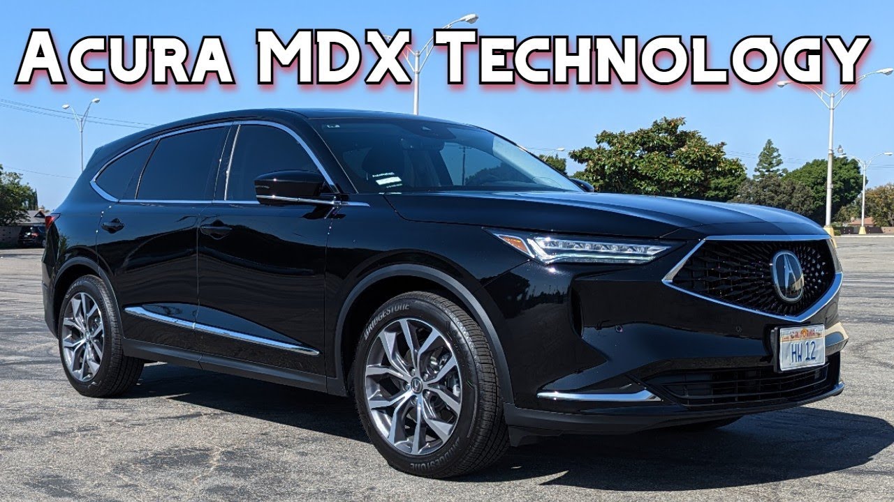 2023 Acura MDX Technology Full Review - Cargo Measurements, Passenger
