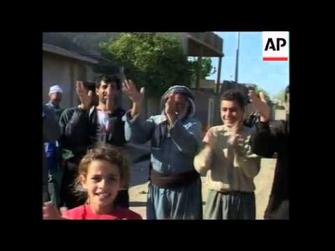 GWT WRAP Kurds Celebrate As Peshmergas Advance