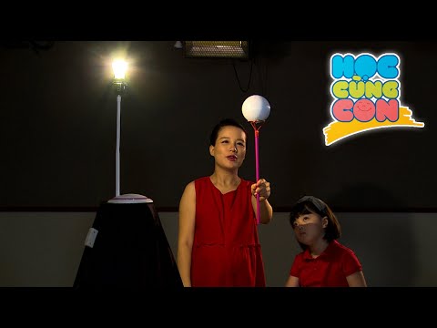 Thí nghiệm: chu kỳ của mặt trăng và trái đất