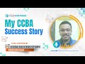 Business Analyst Mohammad’s CCBA Success Story | Techcanvass reviews | 2025 | India