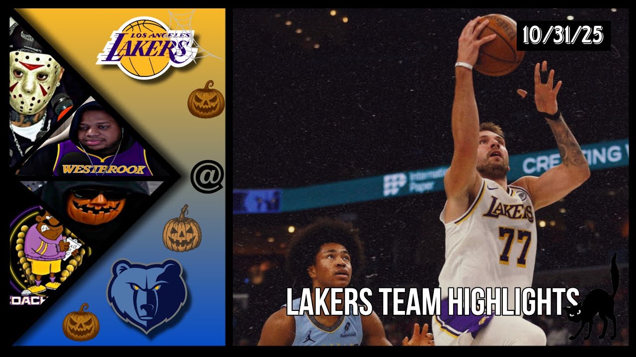 Lakers Team Highlights @ Grizzlies reaction W/ Coaches Den - YouTube