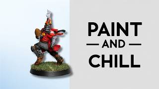 Paint & Chill - Bretonnian Blood Bowl Player - Warhammer Old World Miniature Painting ASMR