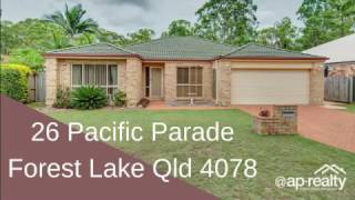26 Pacific Parade Forest Lake Qld 4078 | Forrest Lake Real Estate