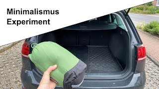 Minimalismus | Unser Experiment: Wir schlafen im Auto