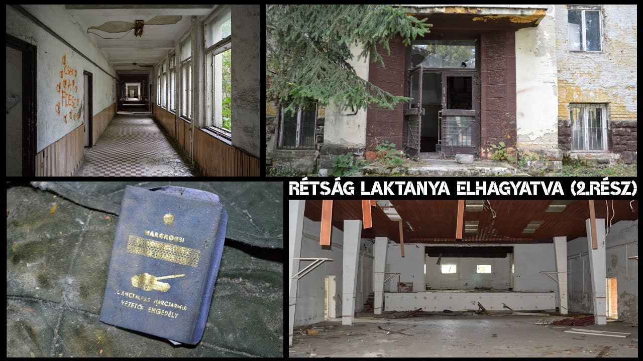 Rétság Laktanya Elhagyatva 2-rész.