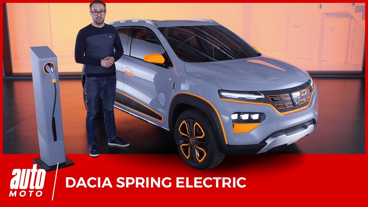 Dacia Spring : la voiture électrique low-cost lancée en 2021 (Présentation  vidéo)