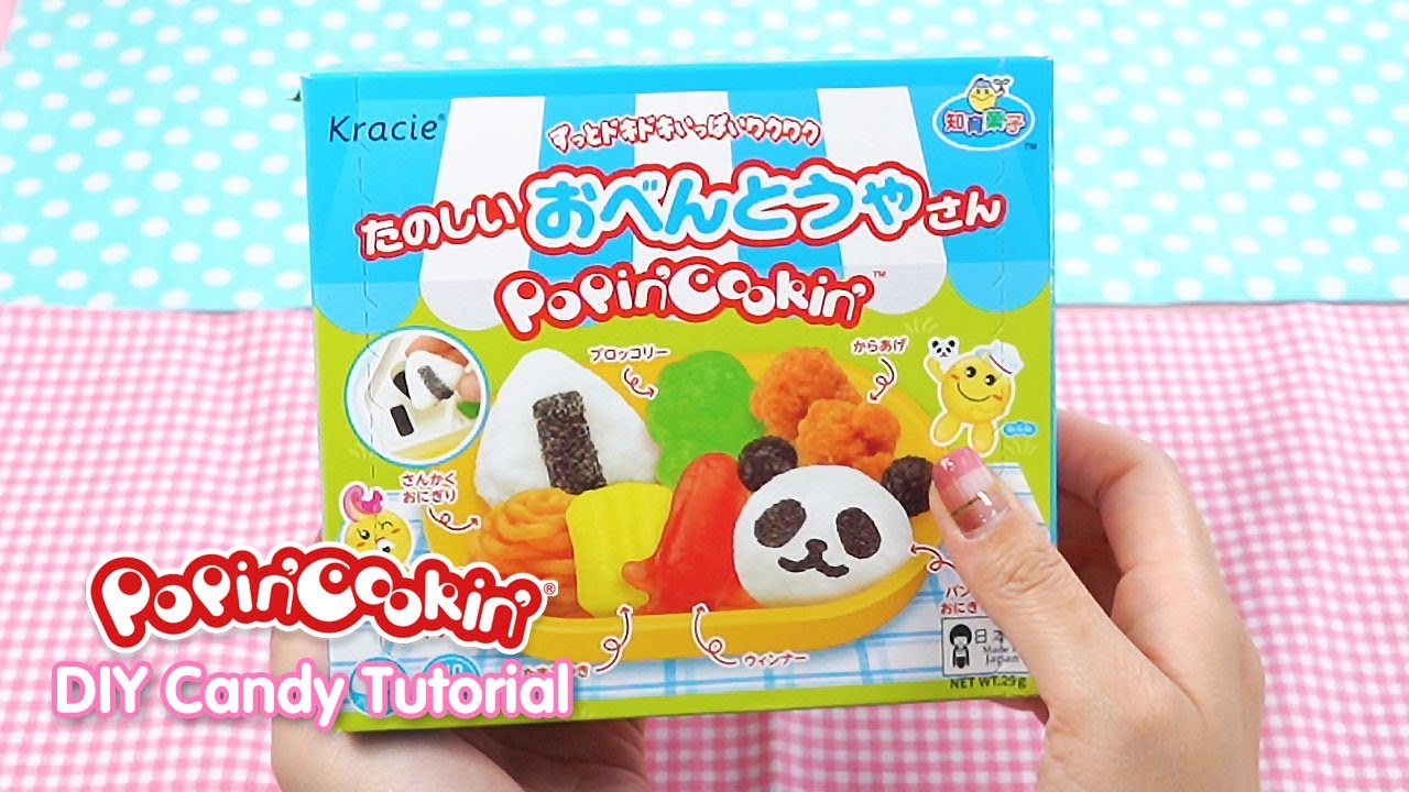 Popin' Cookin' DIY Bento Lunch Box Candy Kit