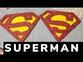 How to make SuperMan Logo || Cardboard craft/ best out of waste