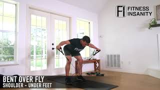 Shoulder Workout with Resistance bands | Fitness Insanity