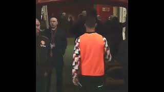 Ronaldo Leaving The Pitch Before The Match Ends