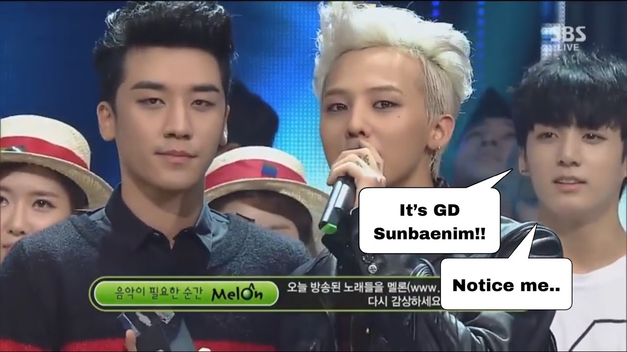 G-DRAGON and his fanboys (Idol of Idols)