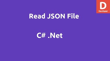 C# Read JSON as Text File