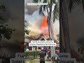 Fuerte incendio consume hotel en República Dominicana