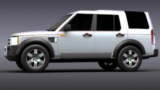 3D Model of Land Rover Discovery 3 Review