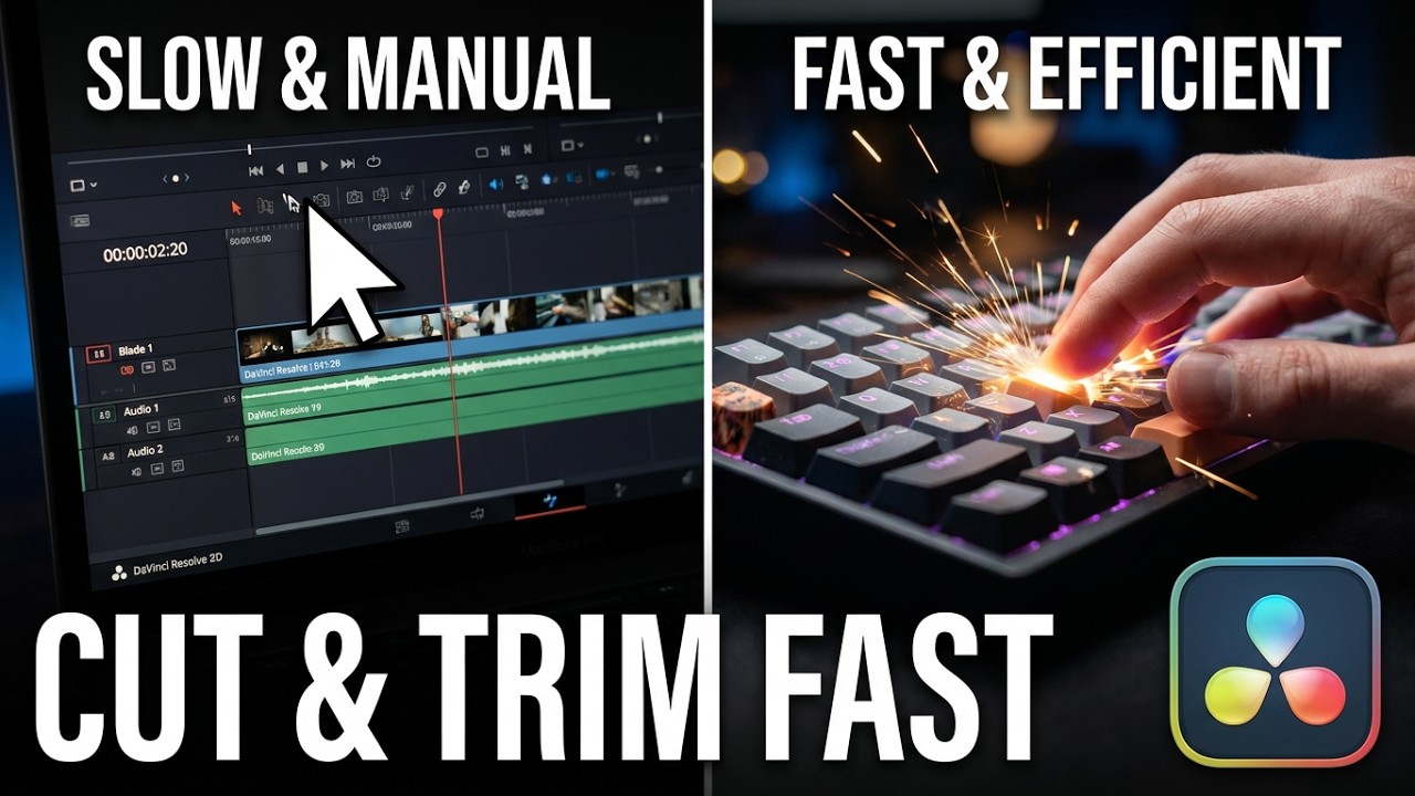 How to Cut and Trim Video in DaVinci Resolve (Beginner Tutorial) - YouTube