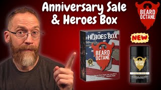 Beard Octane 6th Anniversary Sale! Heroes Box & Natural Deodorant Overview
