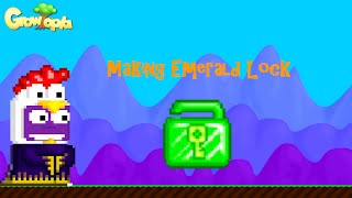 Growtopia - Making Emerald Lock